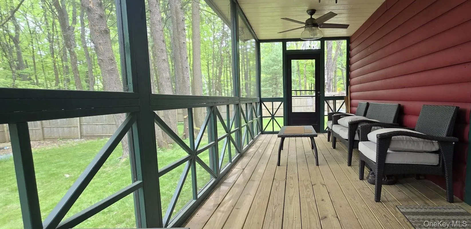 screened deck screened deck