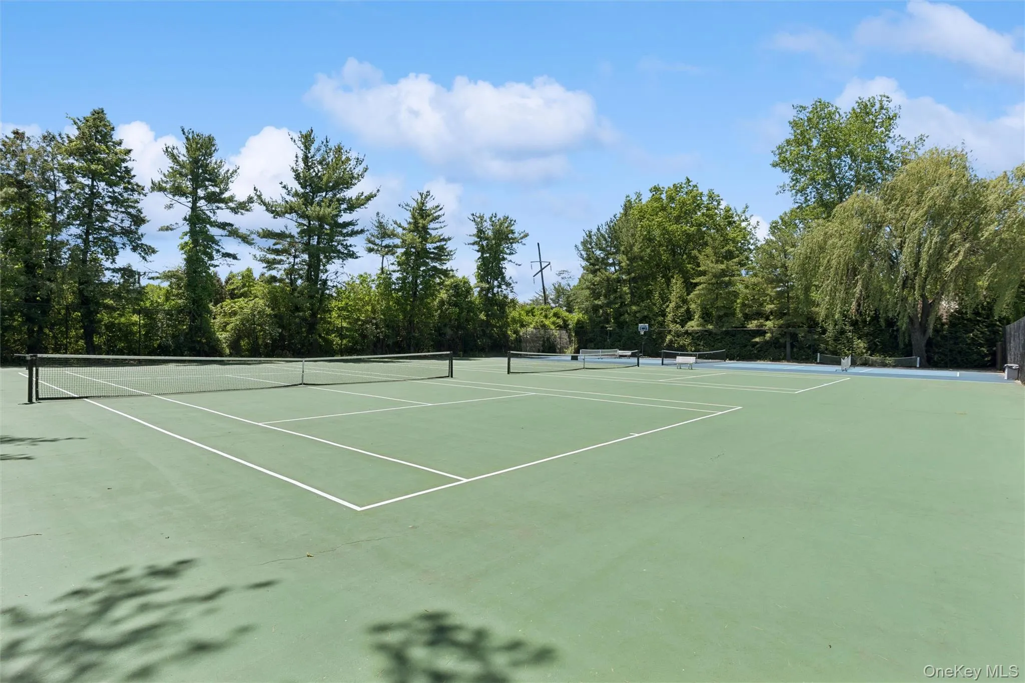 Community tennis/pickle ball courts Community tennis/pickle ball courts