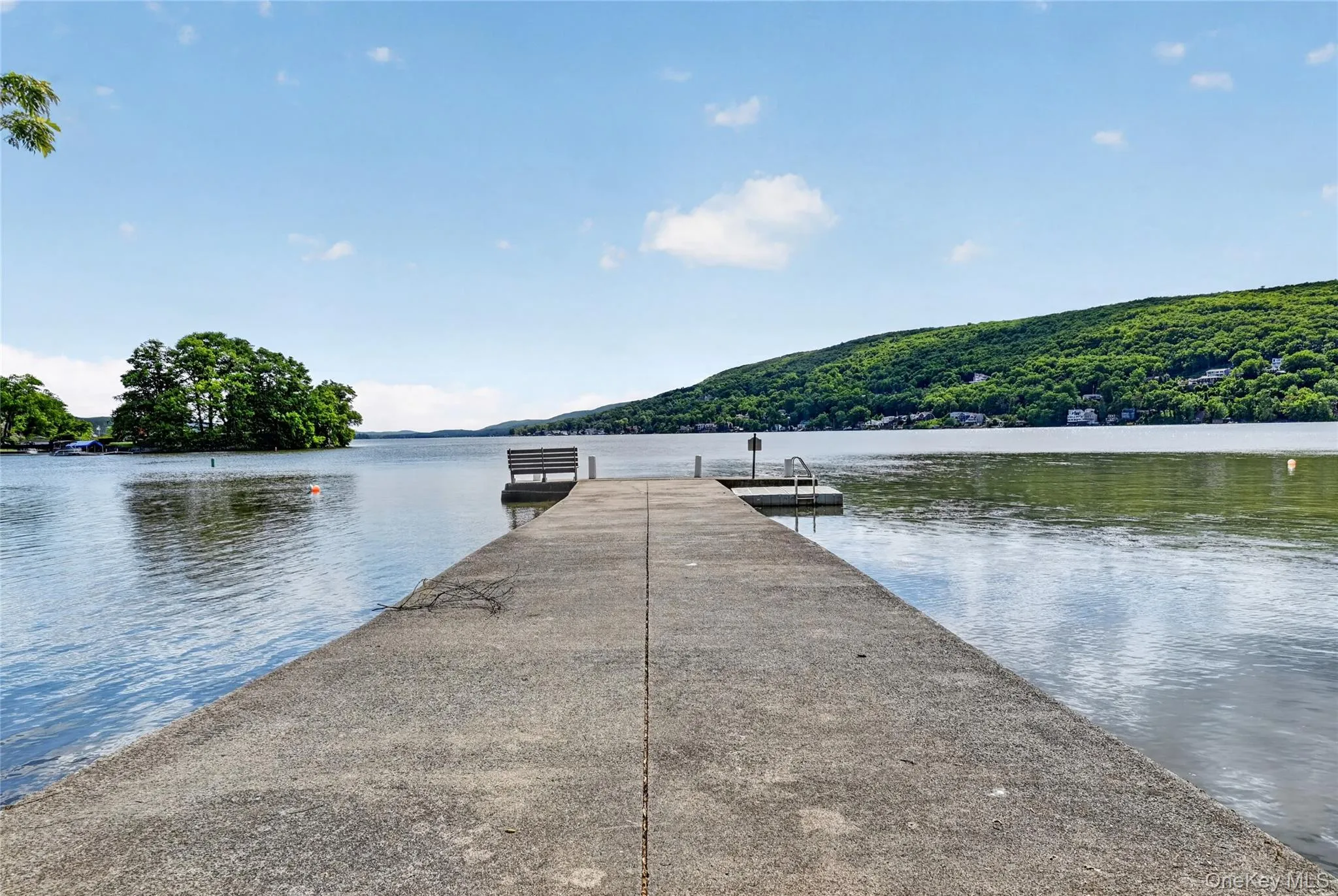 PRIVATE BEACH HAS CONCRETE DOCK PRIVATE BEACH HAS CONCRETE DOCK