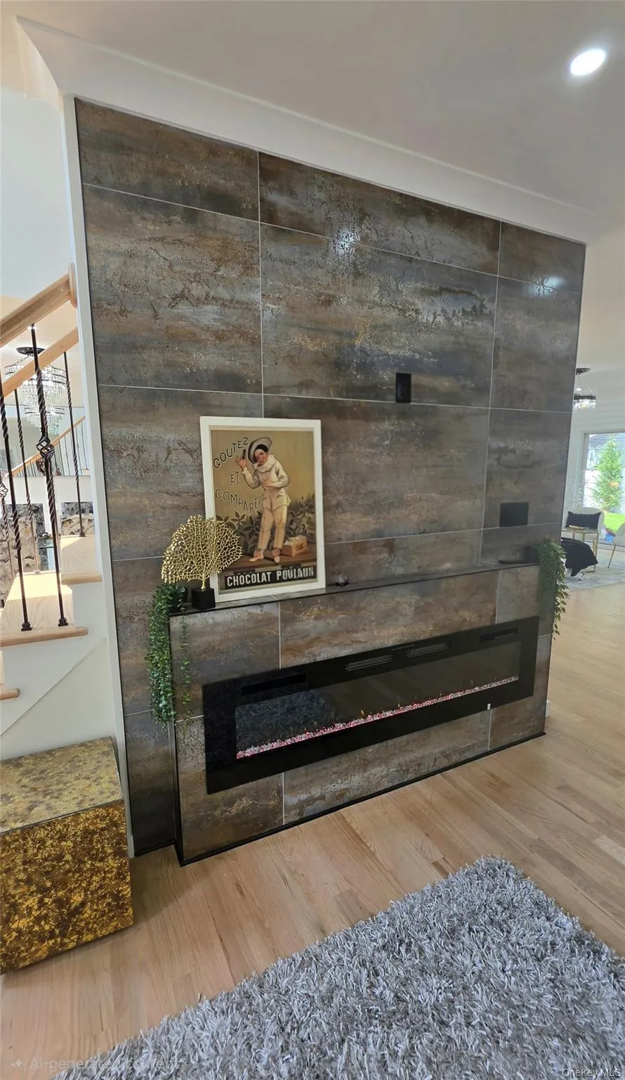 Custom Fireplace in Family room! Custom Fireplace in Family room!
