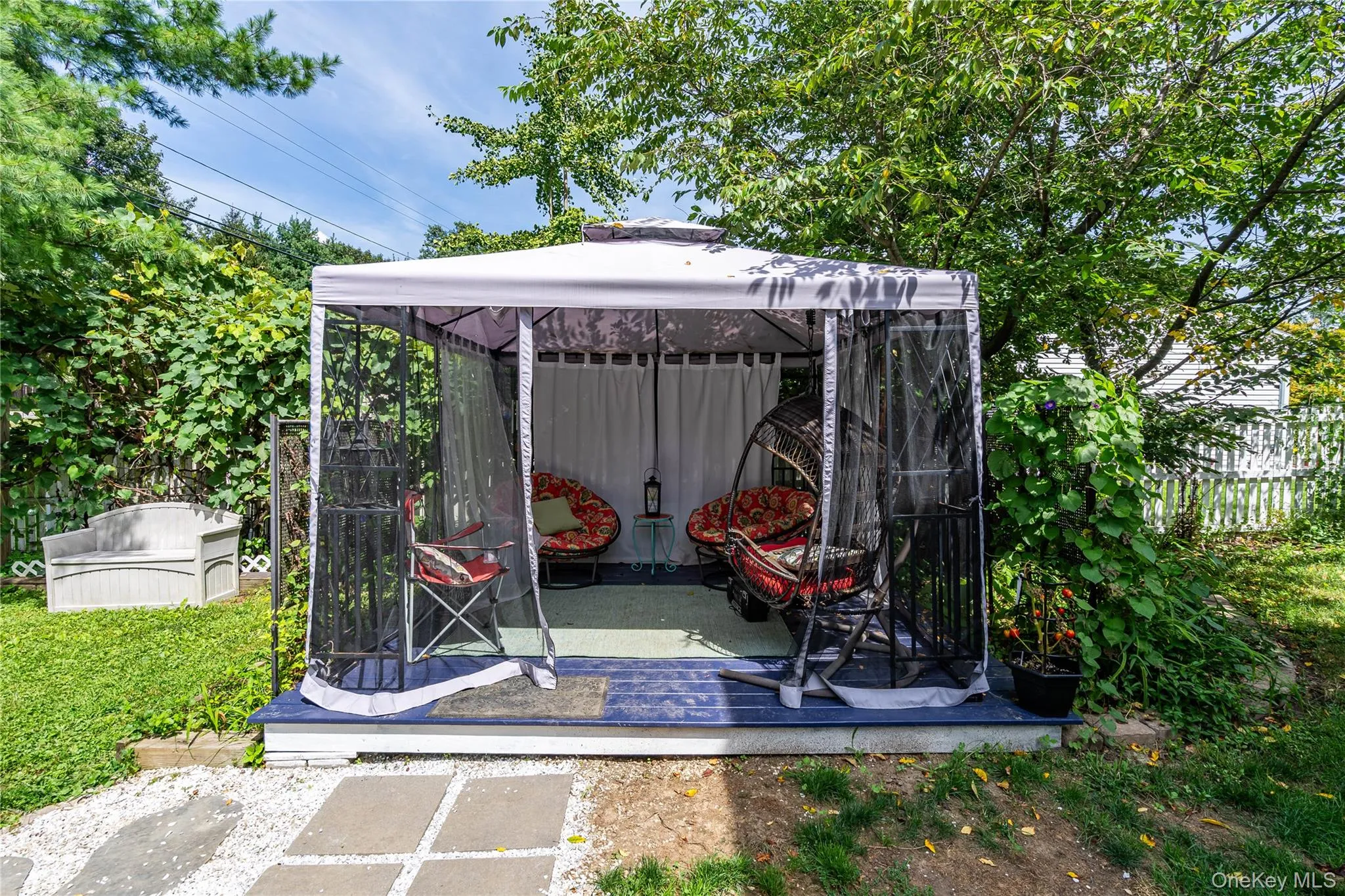 View of patio / terrace with a gazebo and a deck View of patio / terrace with a gazebo and a deck