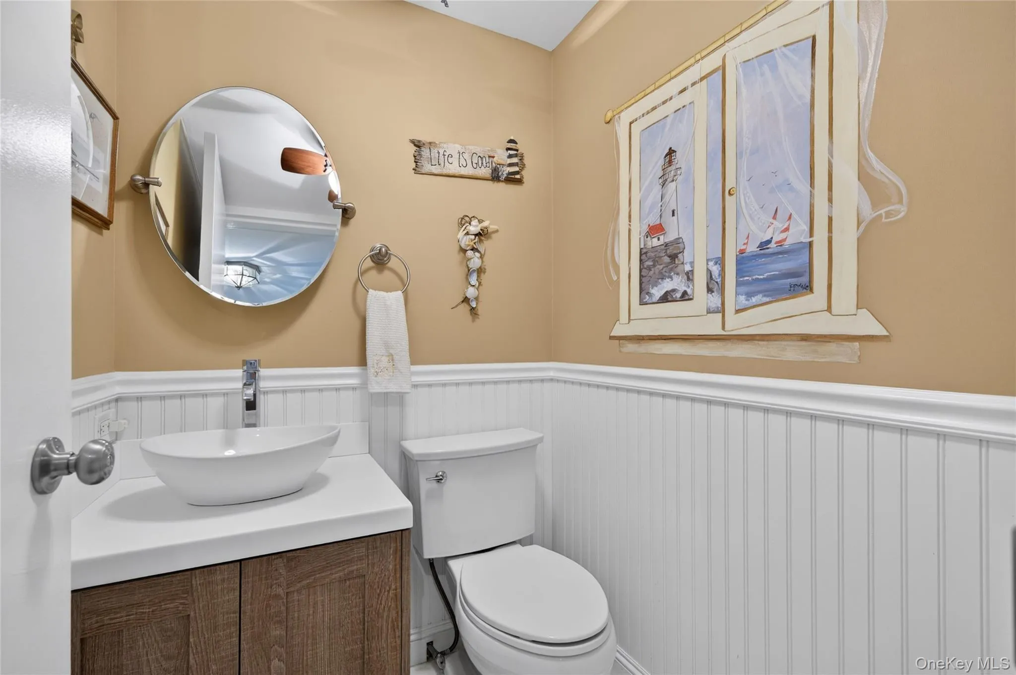 Powder Room off foyer Powder Room off foyer