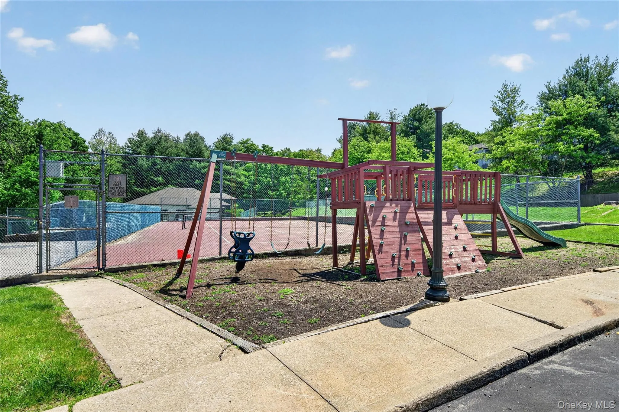 Enjoy The Playground, Basketball And Tennis! Enjoy The Playground, Basketball And Tennis!