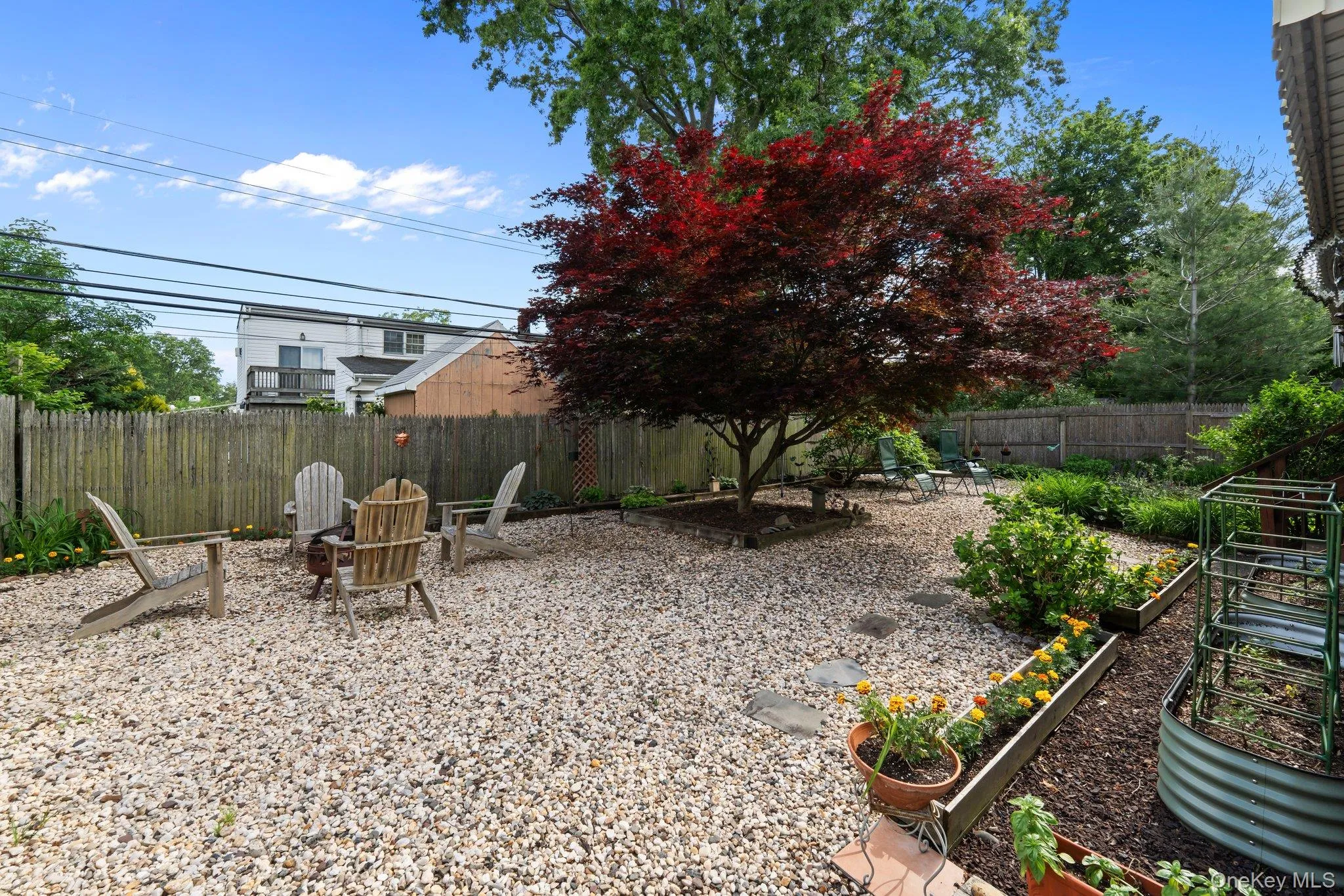 Low maintenance backyard. Low maintenance backyard.