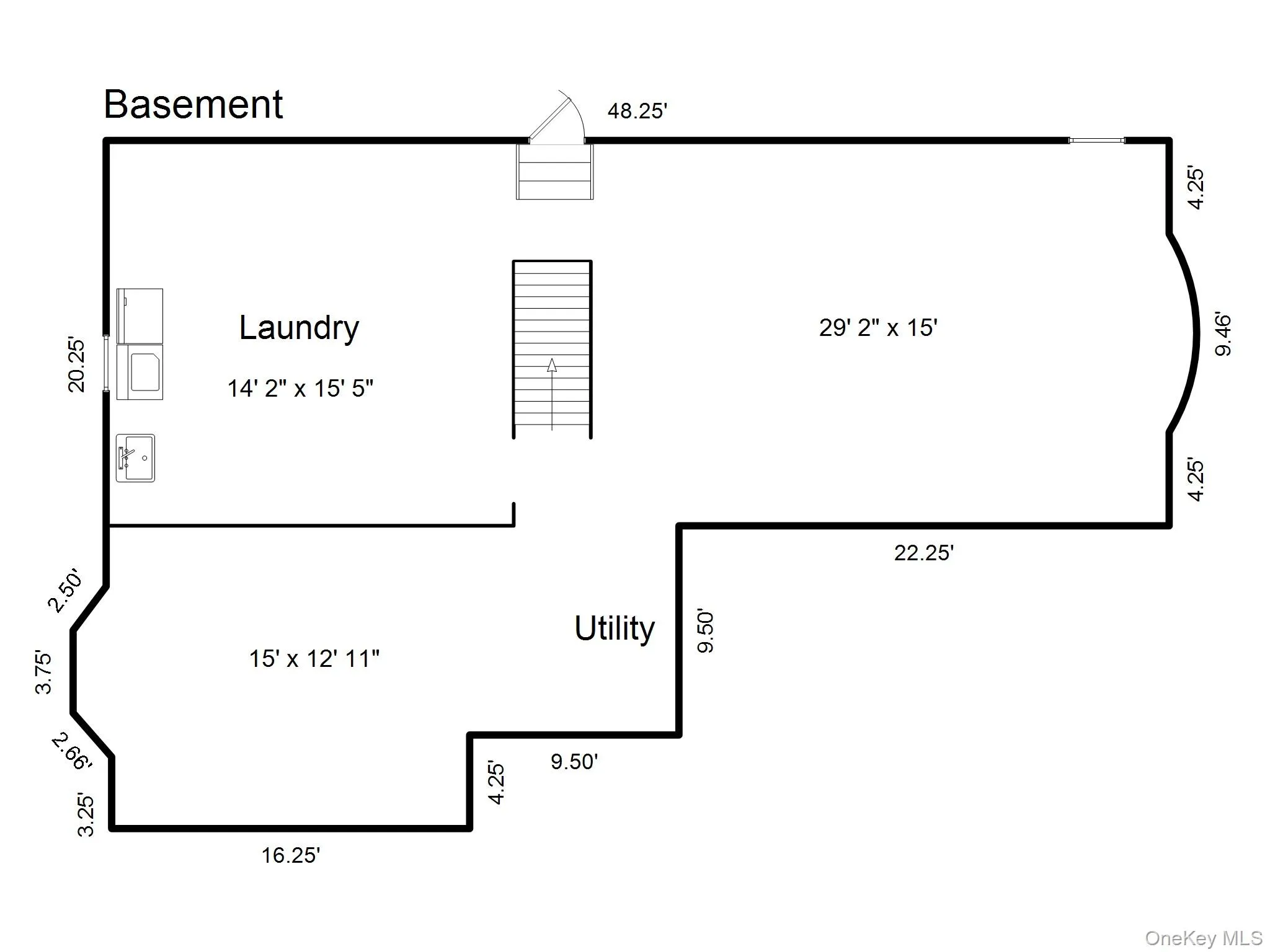 Unfinished basement Unfinished basement