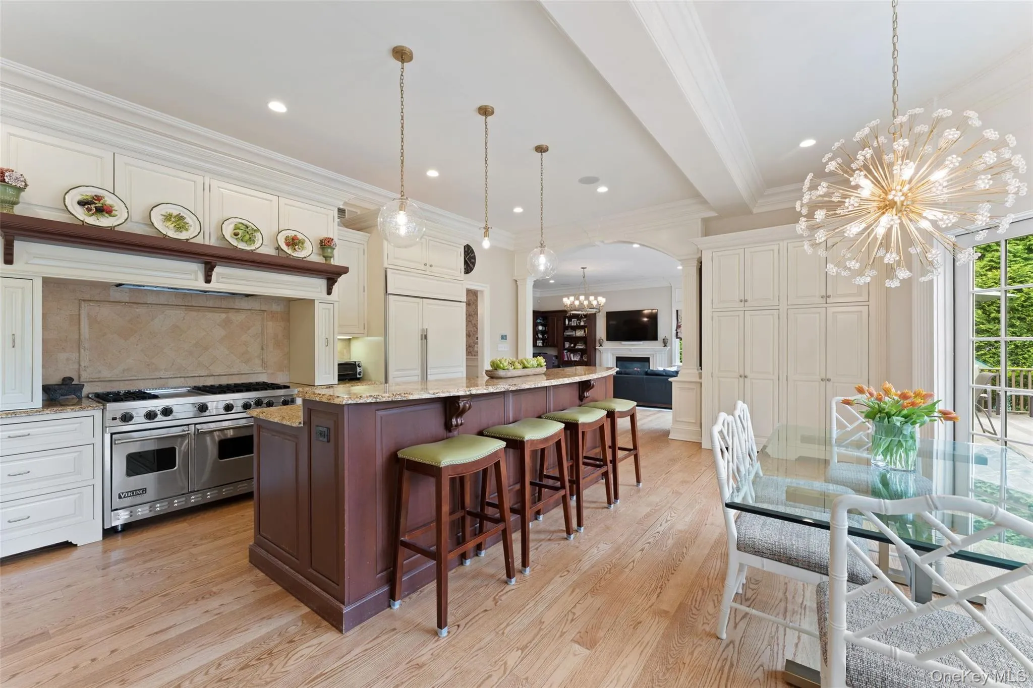Gourmet kitchen with top of the line stainless steel appliances Gourmet kitchen with top of the line stainless steel appliances