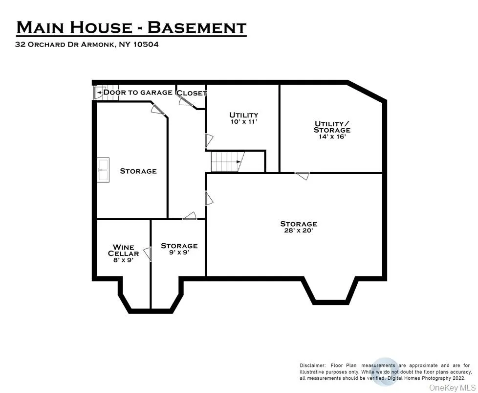 Main House - Basement Main House - Basement
