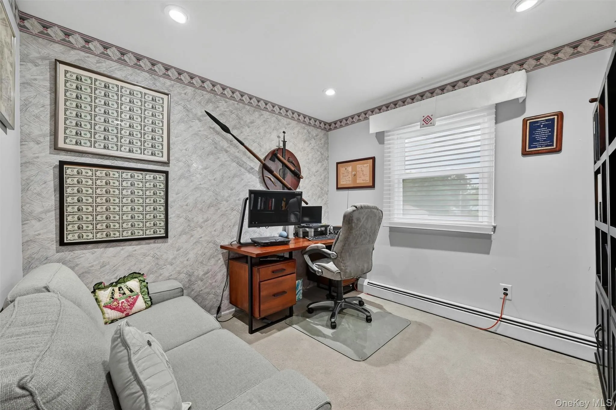 THIRD BEDROOM: Bright bedroom with recessed lighting, and flexible space. THIRD BEDROOM: Bright bedroom with recessed lighting, and flexible space.