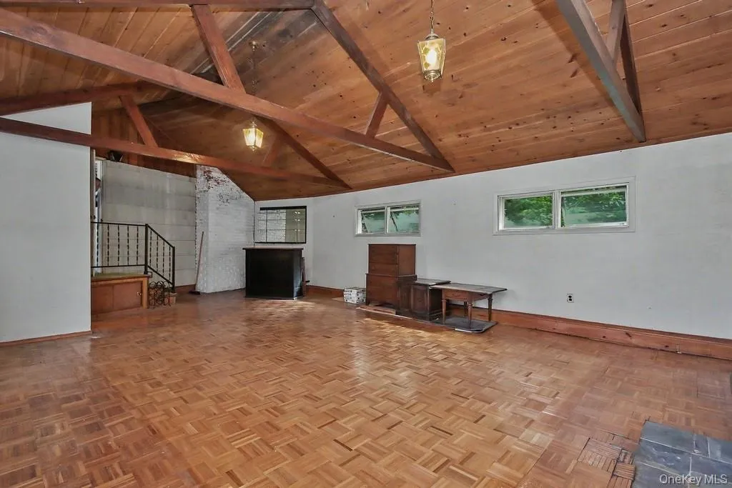 Hobby Room has cathedral ceilings Hobby Room has cathedral ceilings
