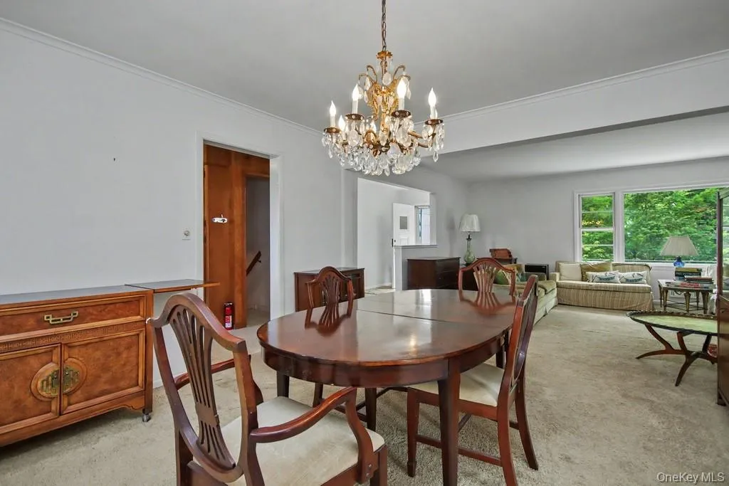 Dining Room has wall to wall carpet Dining Room has wall to wall carpet