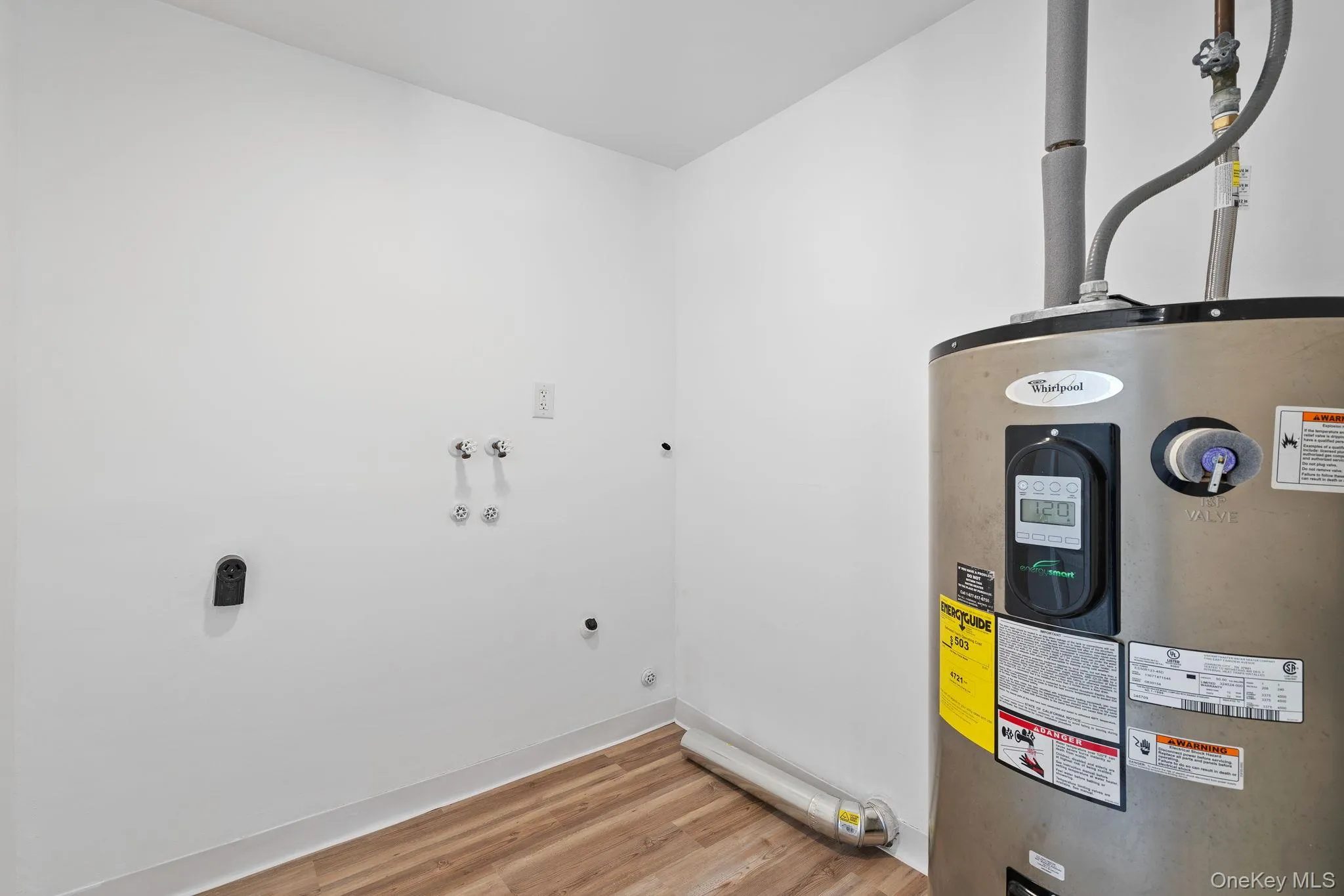 Utilities with electric water heater Utilities with electric water heater