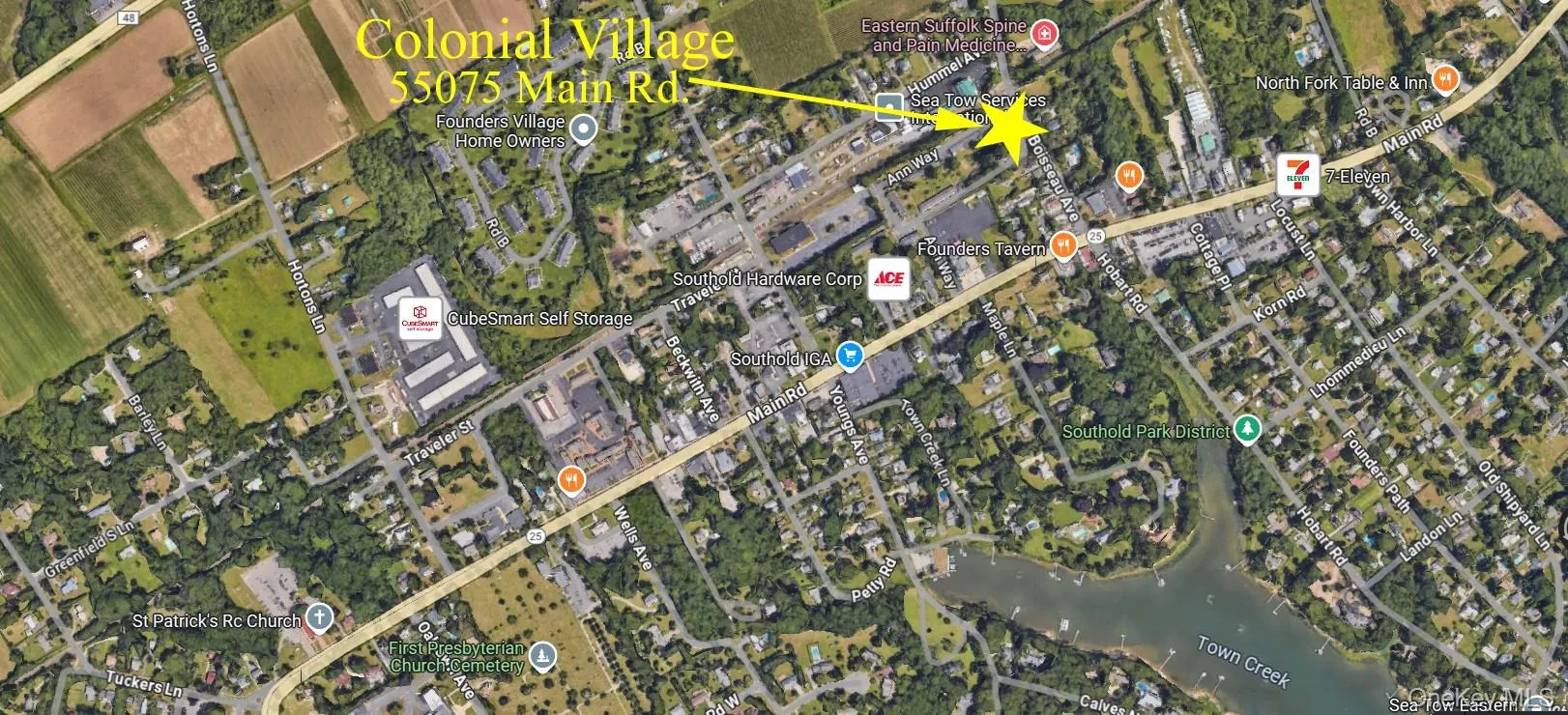 Aerial overview of property's location Aerial overview of property's location