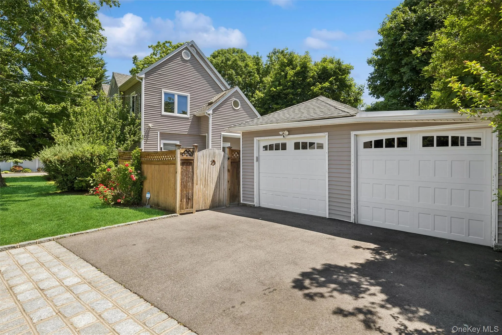 Two car garage converted to multi-use space office, gym, play room or can be converted back to garage Two car garage converted to multi-use space office, gym, play room or can be converted back to garage