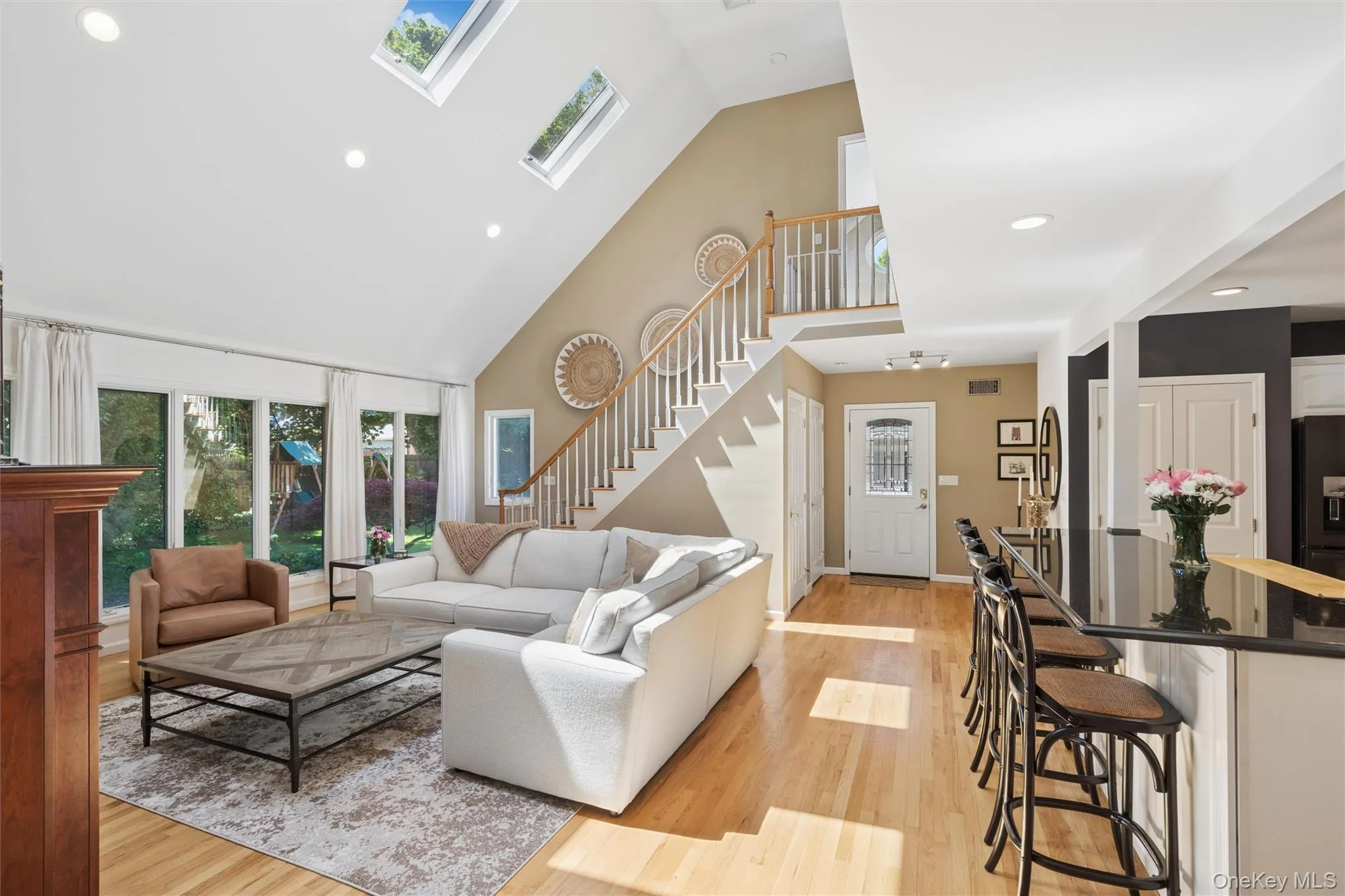 3 Skylights and walls of windows make this room stunning 3 Skylights and walls of windows make this room stunning