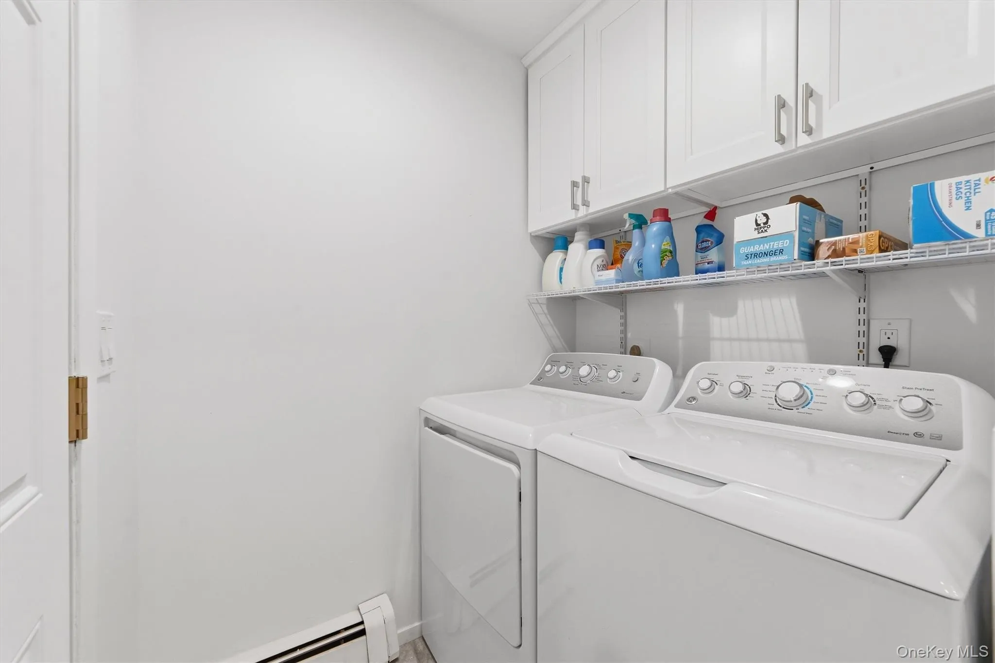 Conveniently located near the kitchen and the extra back porch entrance. Conveniently located near the kitchen and the extra back porch entrance.