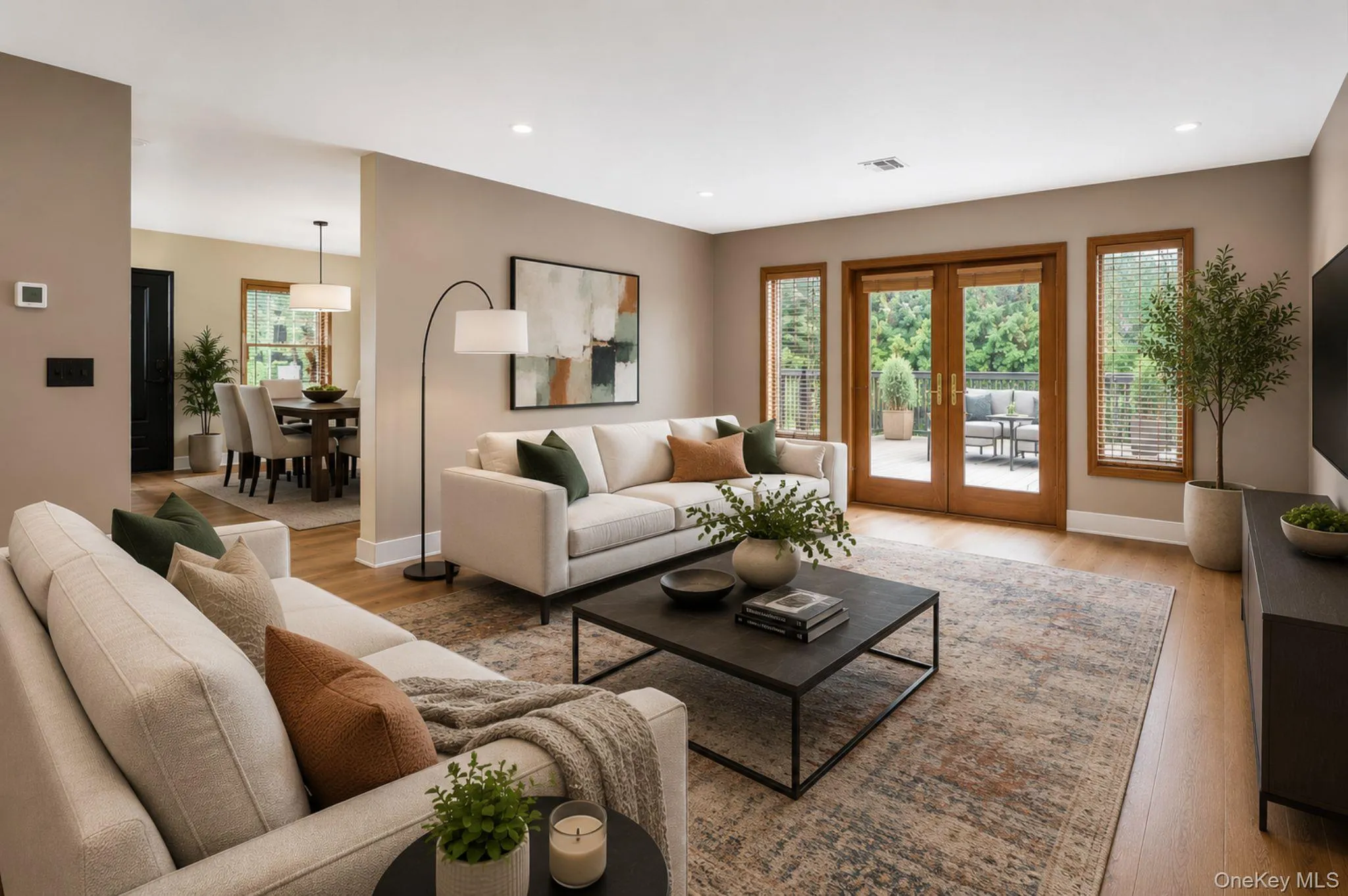 Virtually Staged Family Room Virtually Staged Family Room