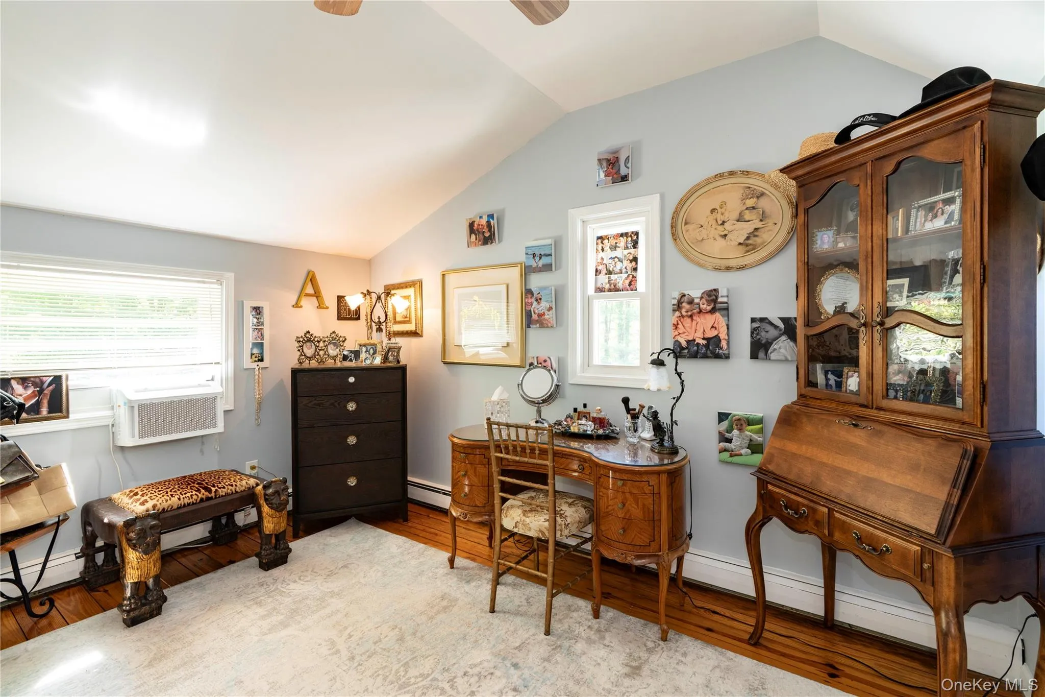 The 3rd Bedroom has Vaulted Ceiling and Fan The 3rd Bedroom has Vaulted Ceiling and Fan