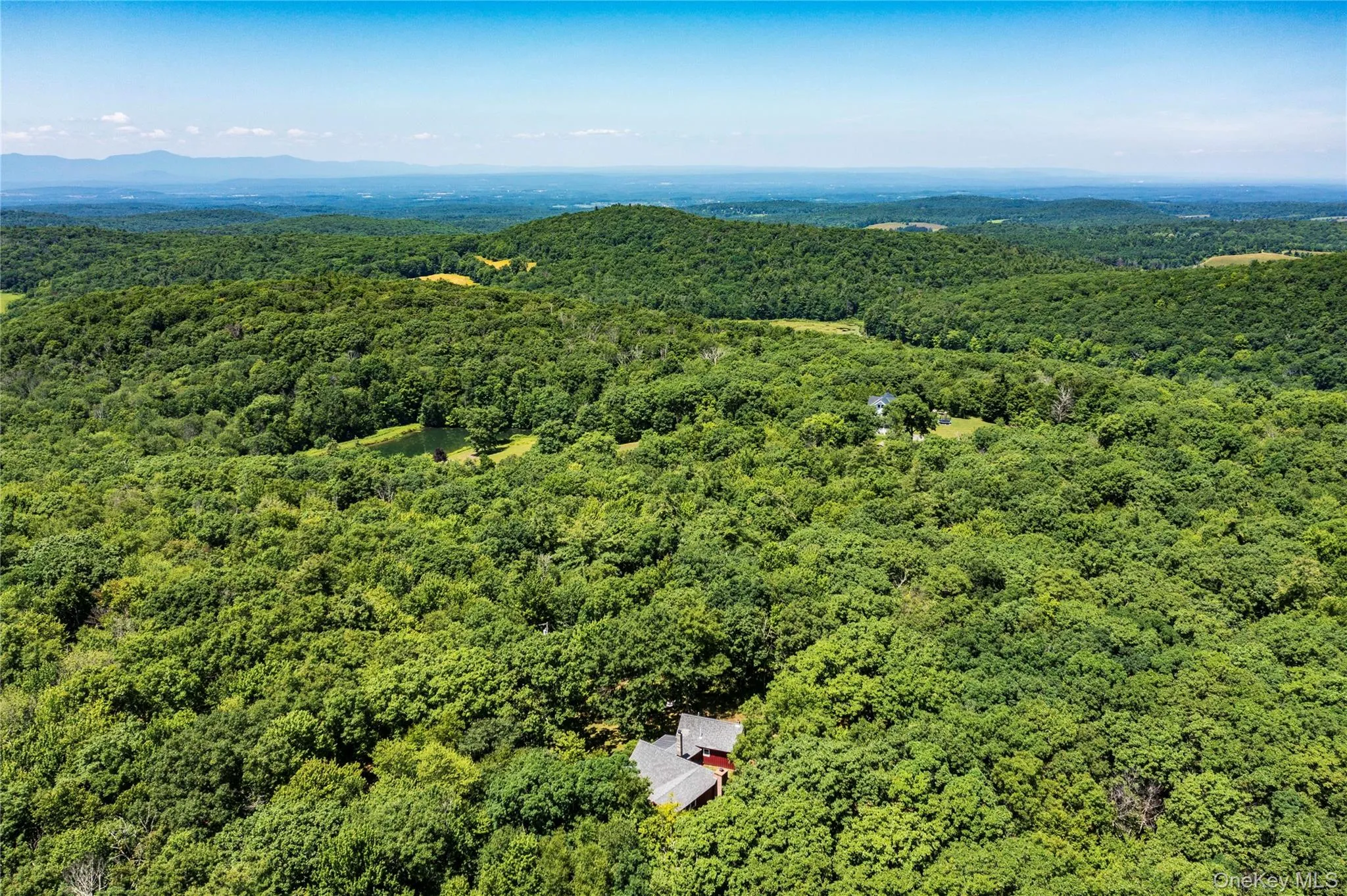 Aerial View of the Privately Sited Home on 8.7 Acres Aerial View of the Privately Sited Home on 8.7 Acres