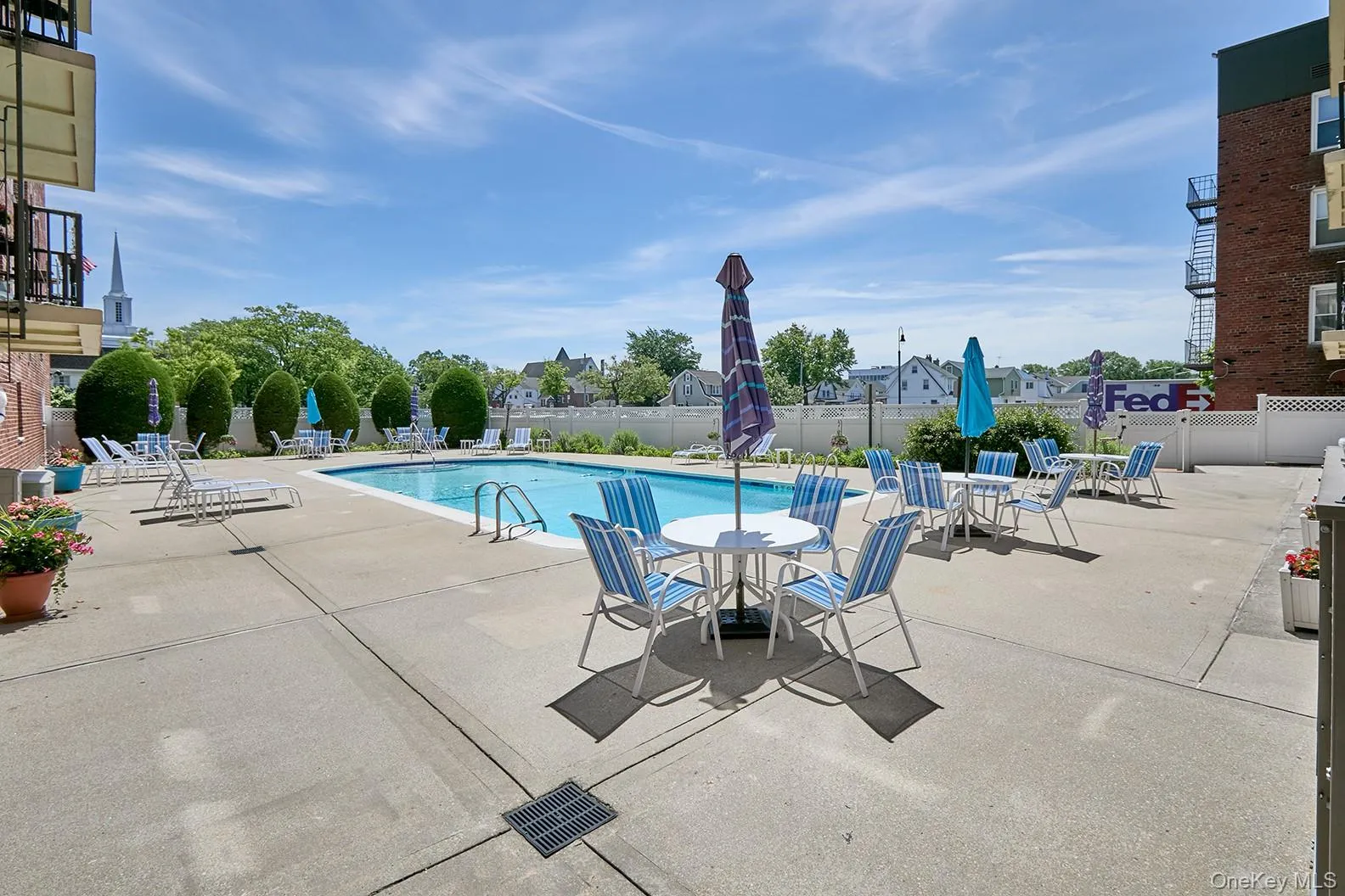 Community in-ground heated pool Community in-ground heated pool