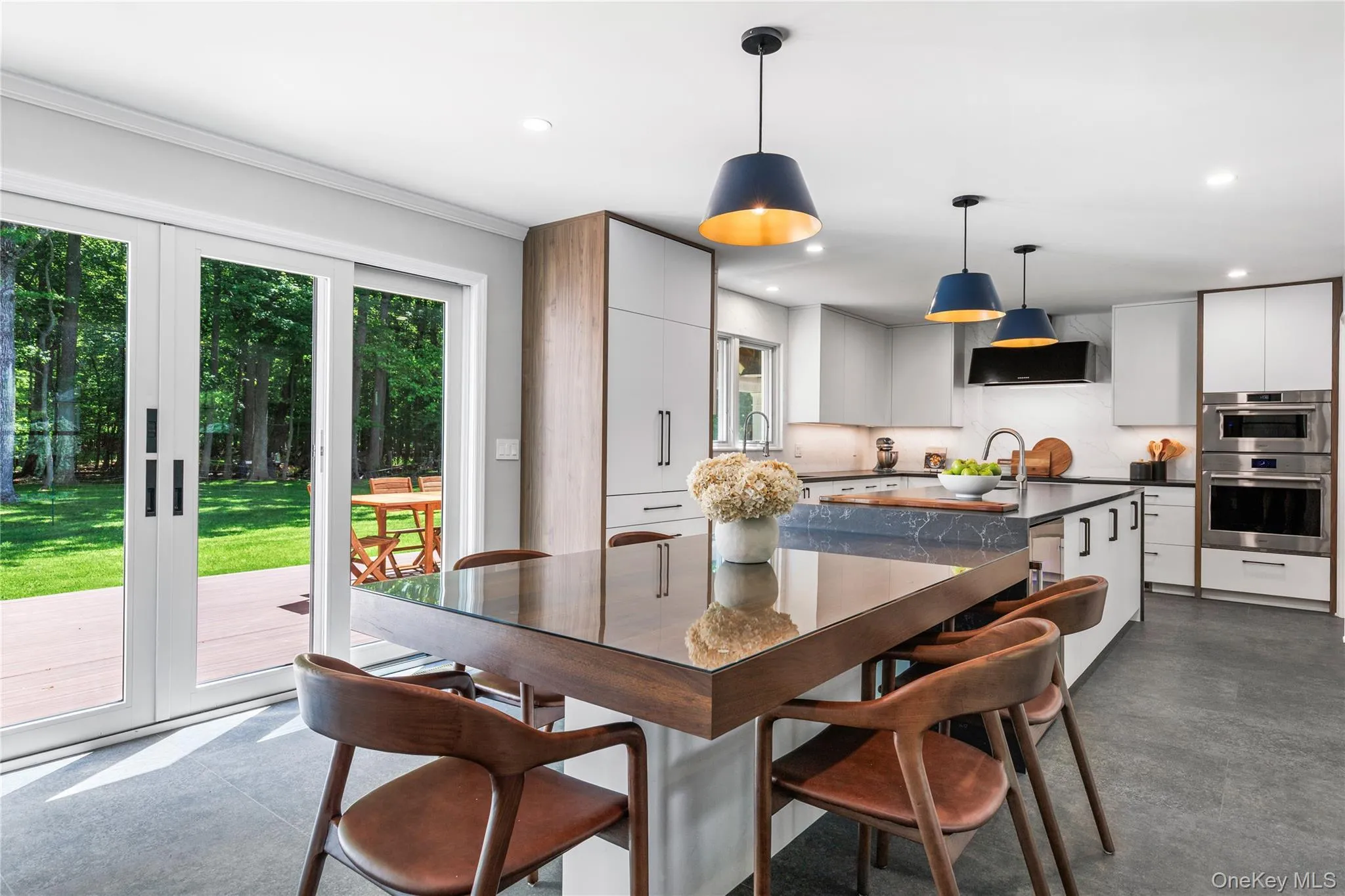 The Architectural Digest worthy kitchen blends stylish design with every practical consideration, making it the showpiece of the home. The Architectural Digest worthy kitchen blends stylish design with every practical consideration, making it the showpiece of the home.
