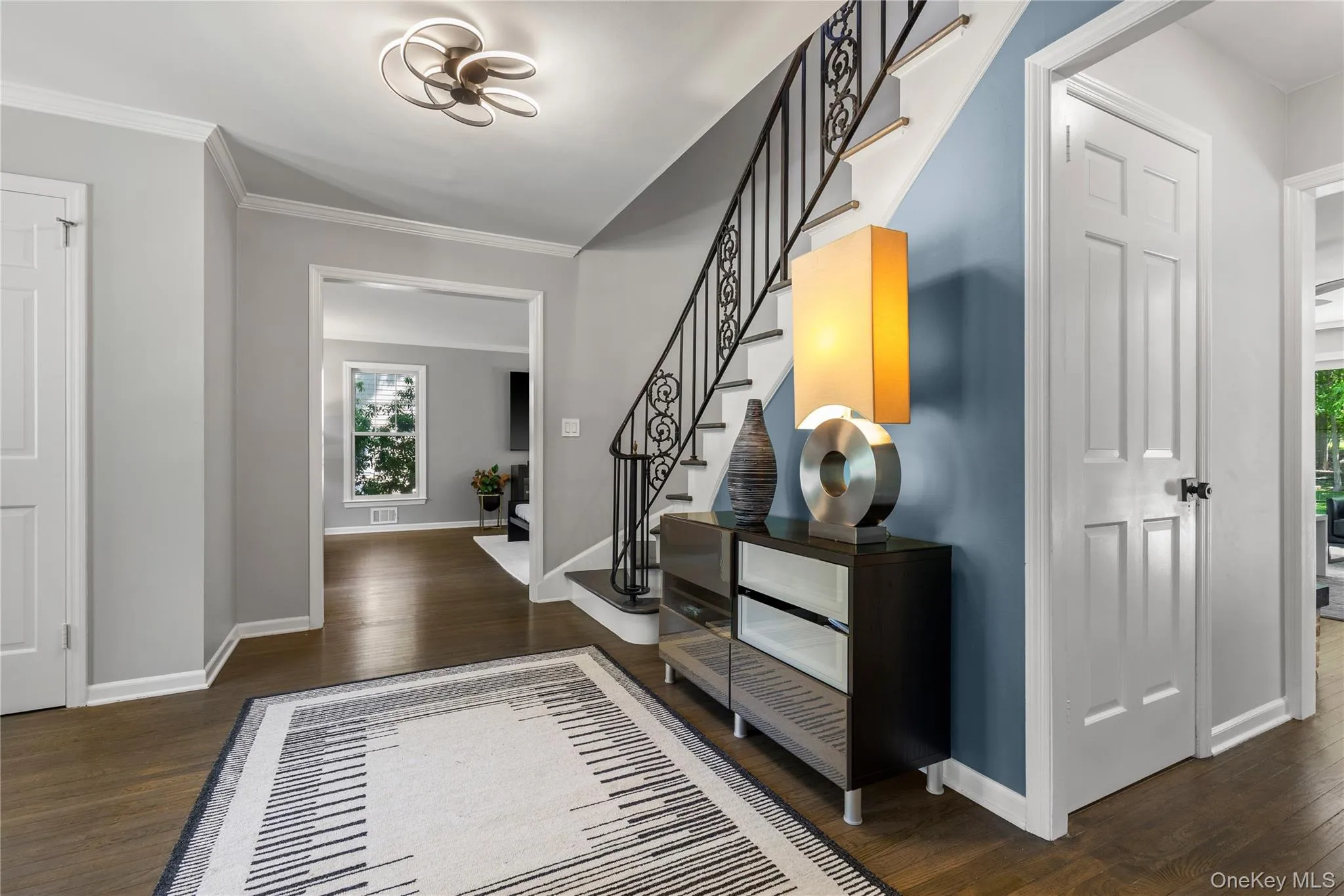 The classic center hall generously welcomes you into this extensively and thoughtfully updated home. The classic center hall generously welcomes you into this extensively and thoughtfully updated home.