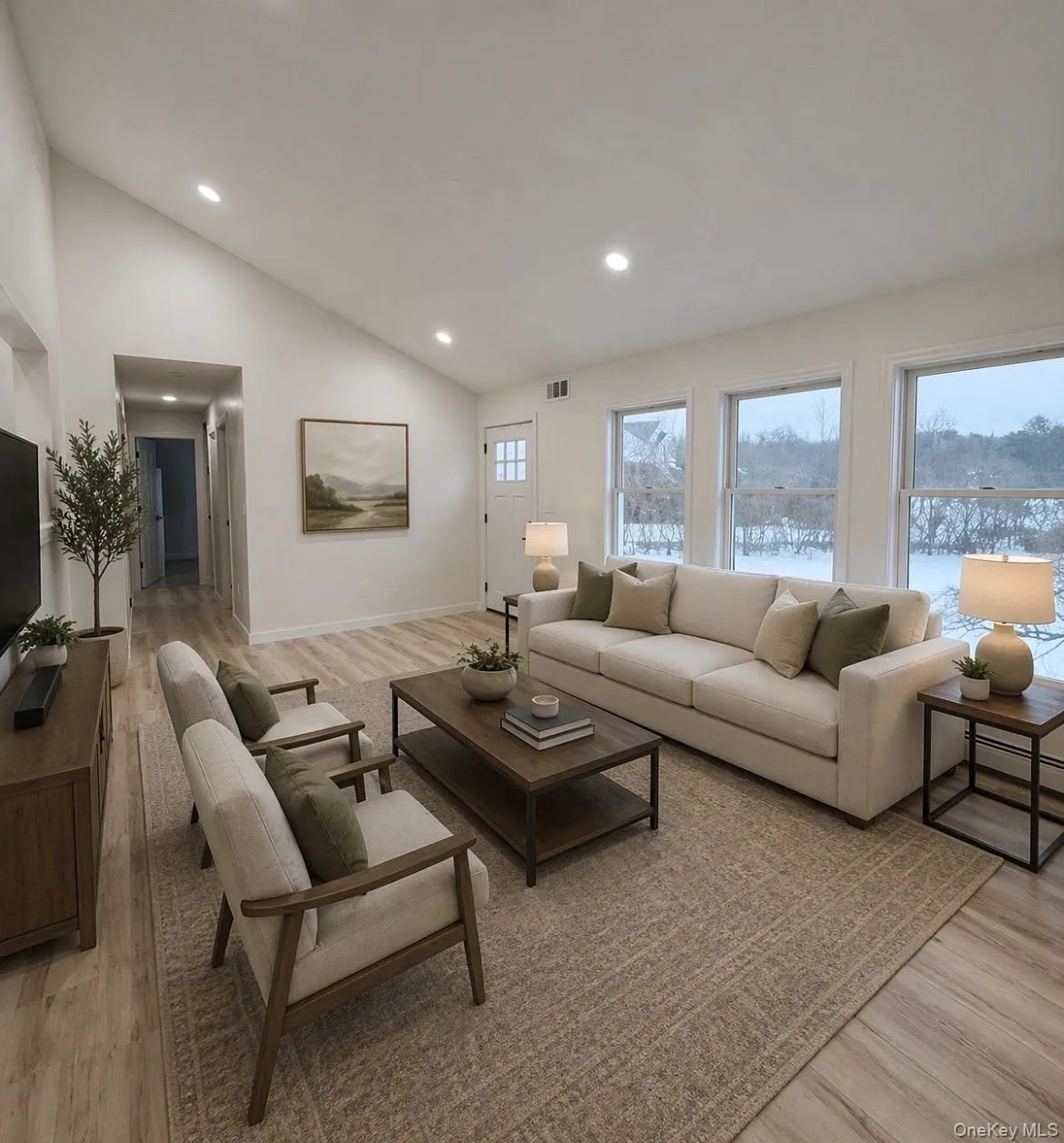Living room with AI furniture Living room with AI furniture