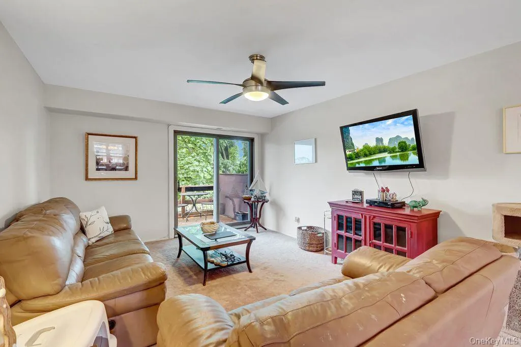 Living Room w/Slider to Deck Living Room w/Slider to Deck