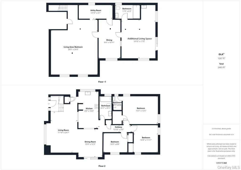 Floor plan / room layout Floor plan / room layout
