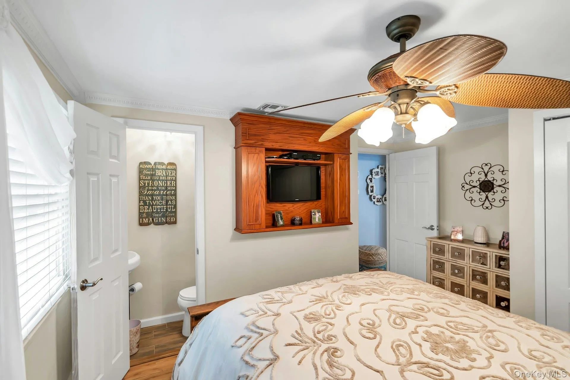 Bedroom With Half Bath Bedroom With Half Bath