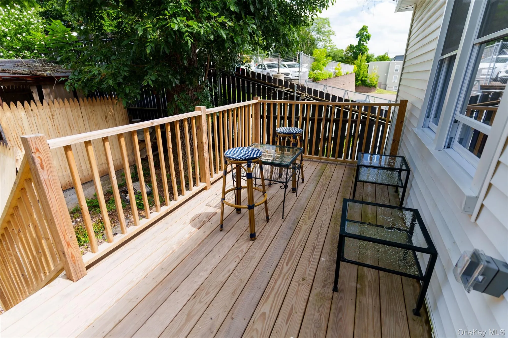 View of wooden deck View of wooden deck