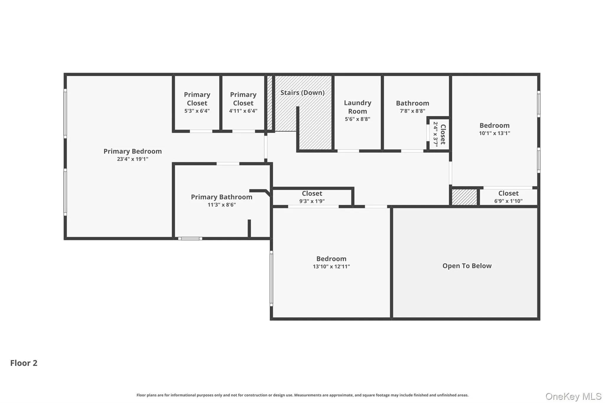 Bedroom/laundry level Bedroom/laundry level