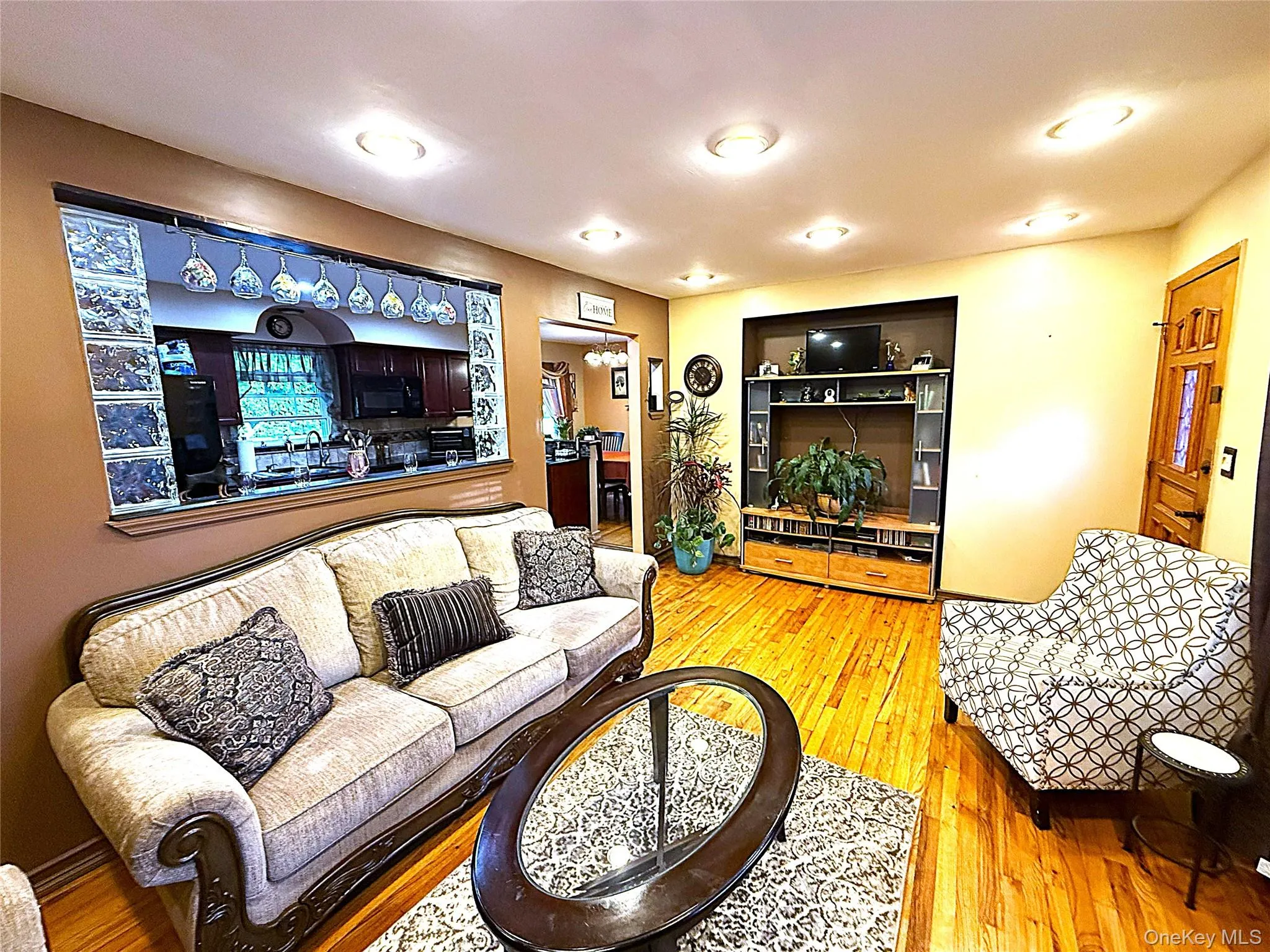Hardwood flooring throughout the living space Hardwood flooring throughout the living space