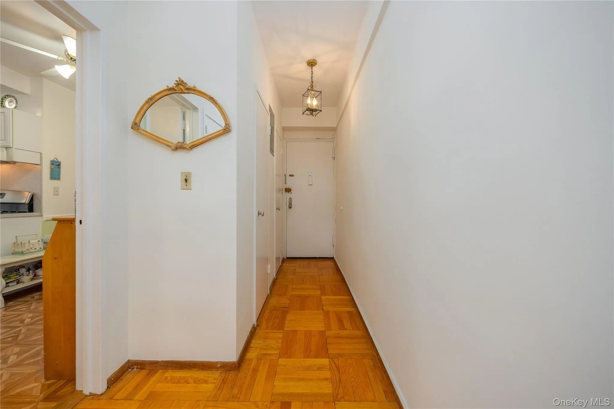 Entry with 2 closets Entry with 2 closets