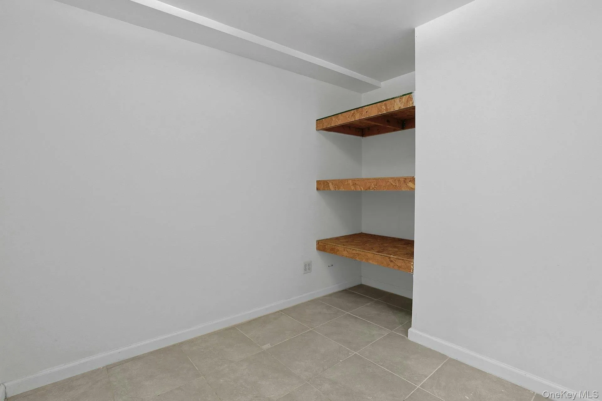 Storage room in basement Storage room in basement