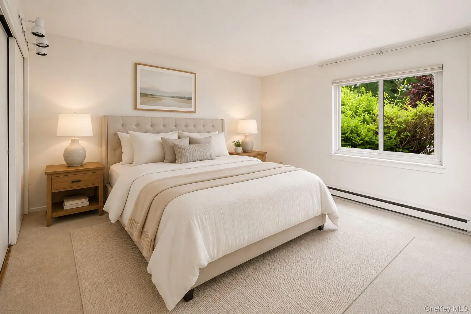 Second bedroom - virtually staged Second bedroom - virtually staged