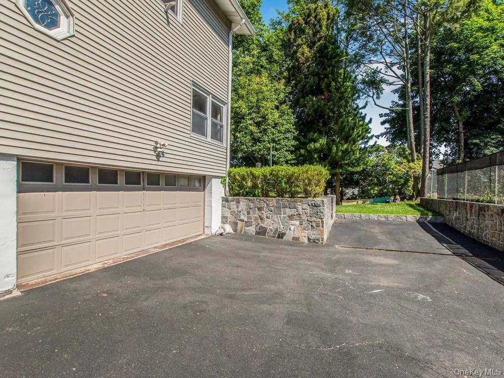 Garage Entrance and driveway Garage Entrance and driveway