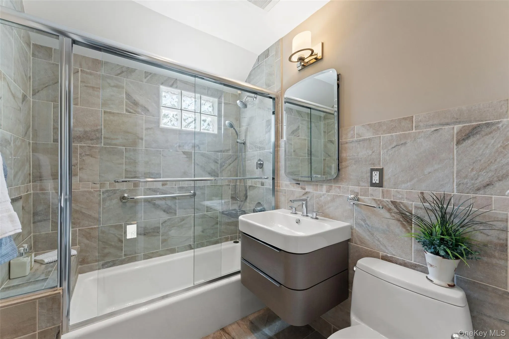 Updated hall bath Updated hall bath