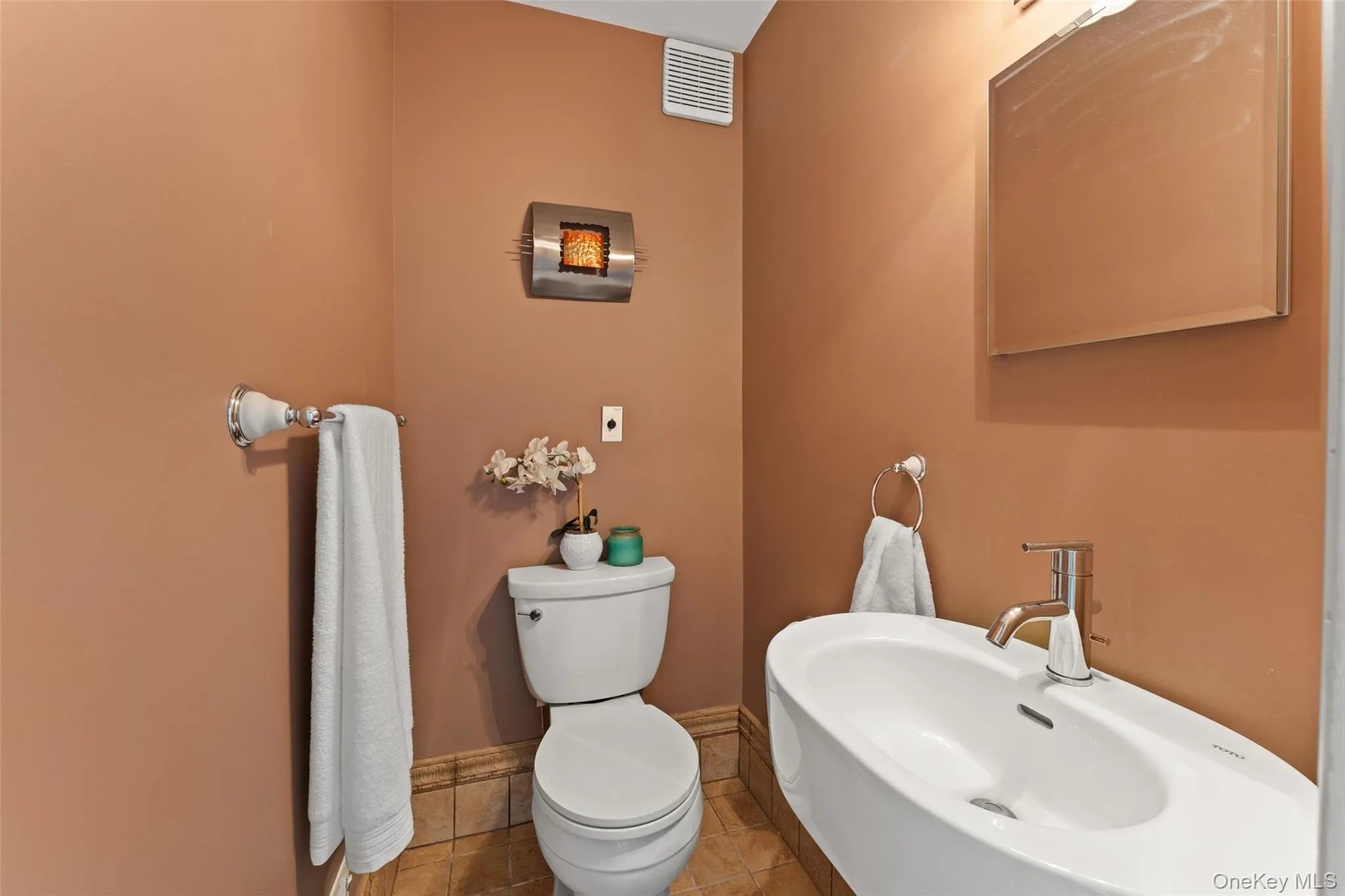 First floor powder room First floor powder room