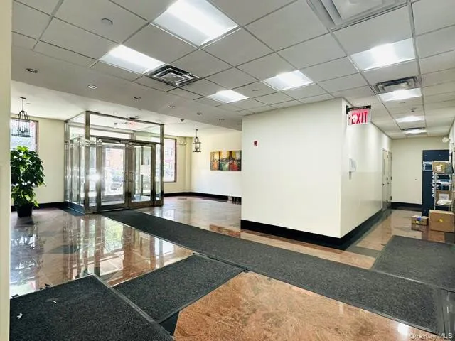 Lobby with a Paneled ceiling Lobby with a Paneled ceiling