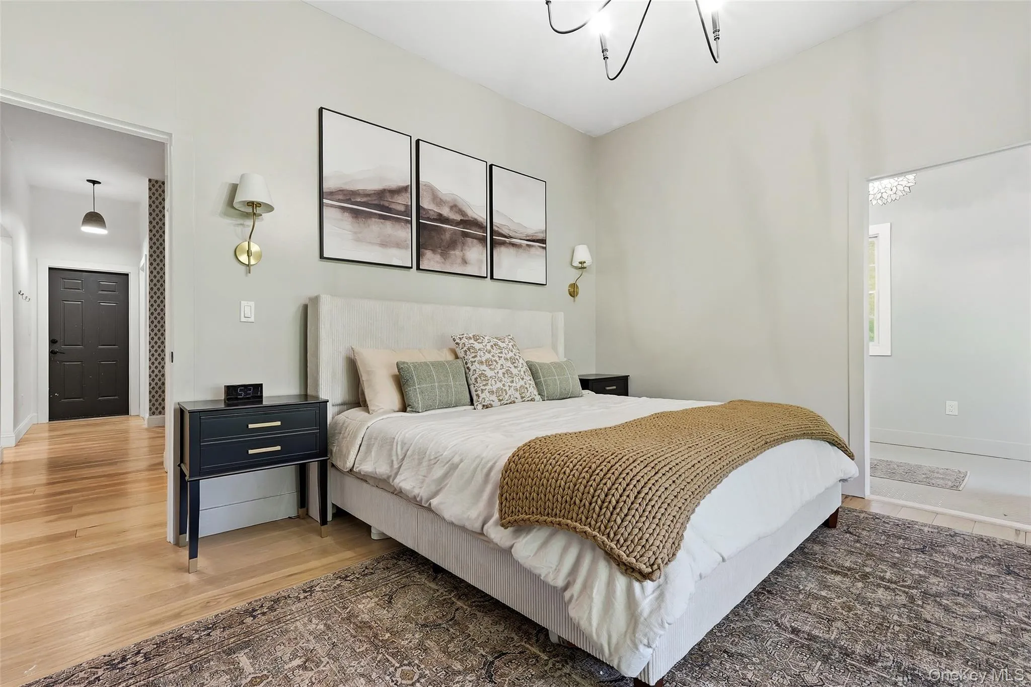 Spacious primary bedroom retreat filled with natural light Spacious primary bedroom retreat filled with natural light