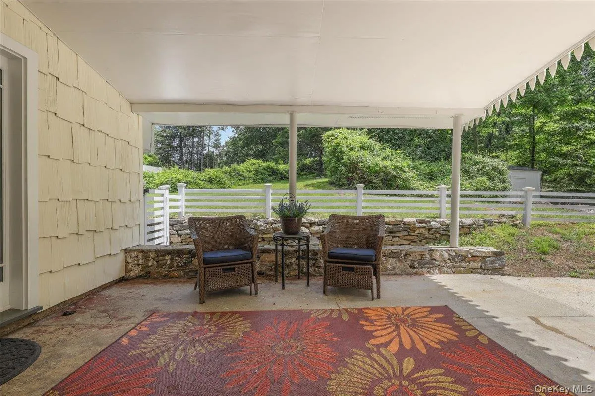 Covered patio Covered patio
