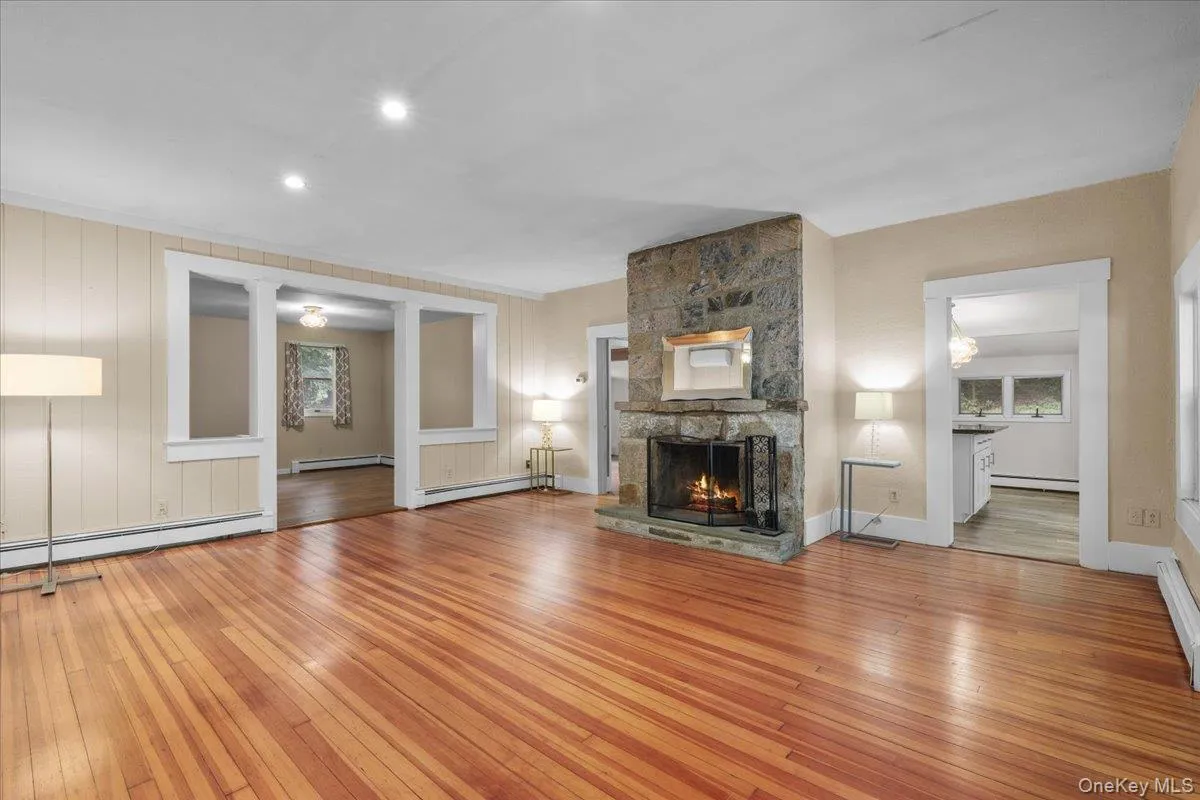 LR w/wood burning fireplace LR w/wood burning fireplace