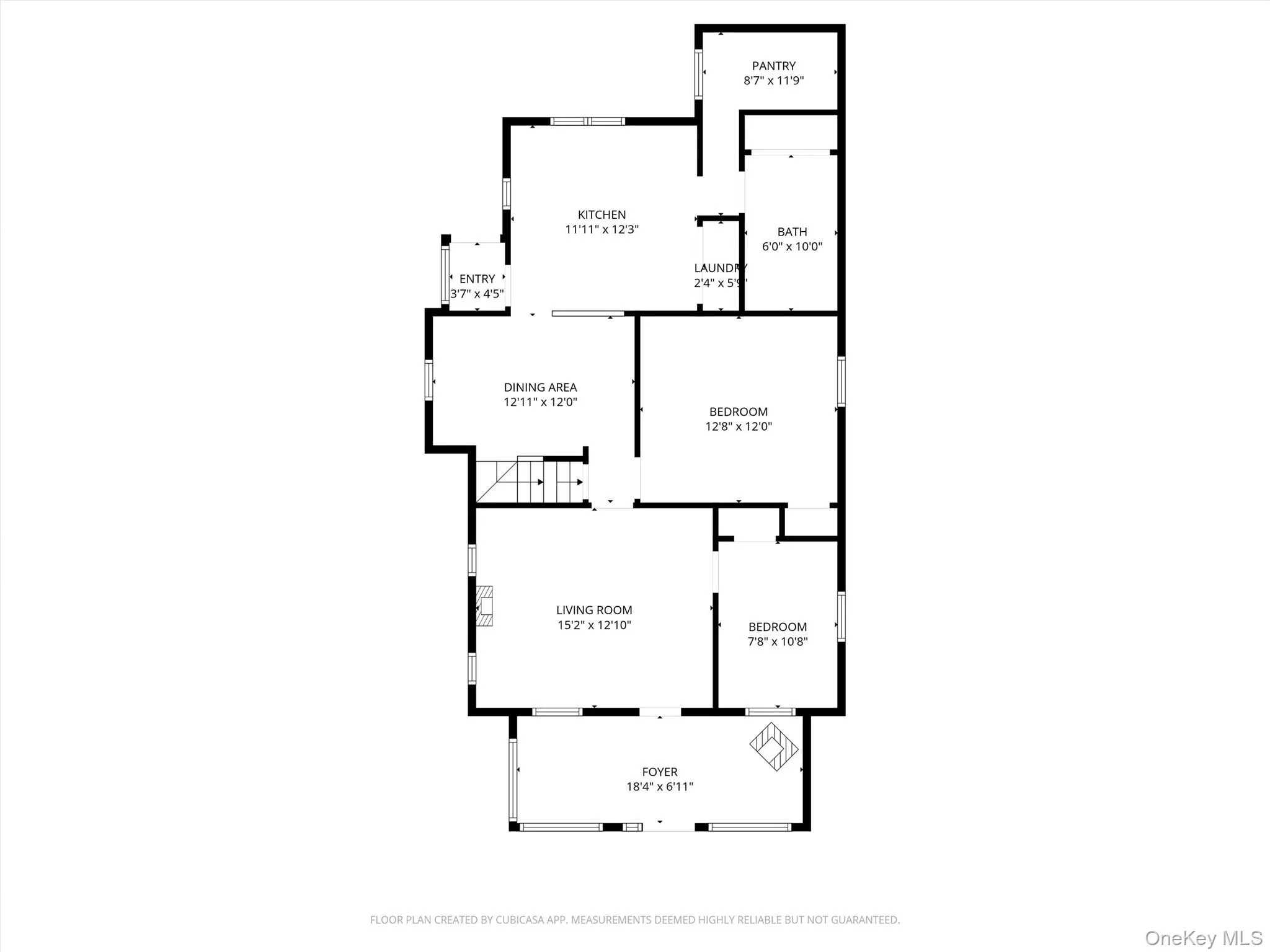 Main level floorplan Main level floorplan