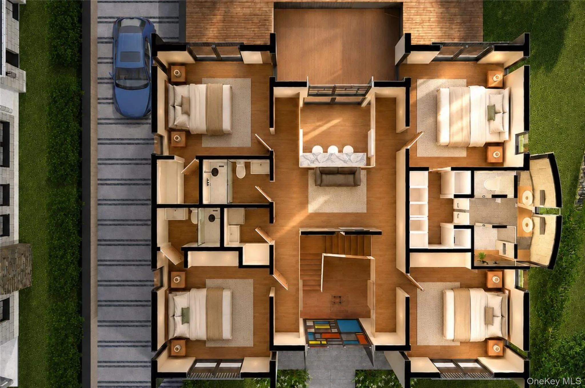 Second floor. Second floor.
