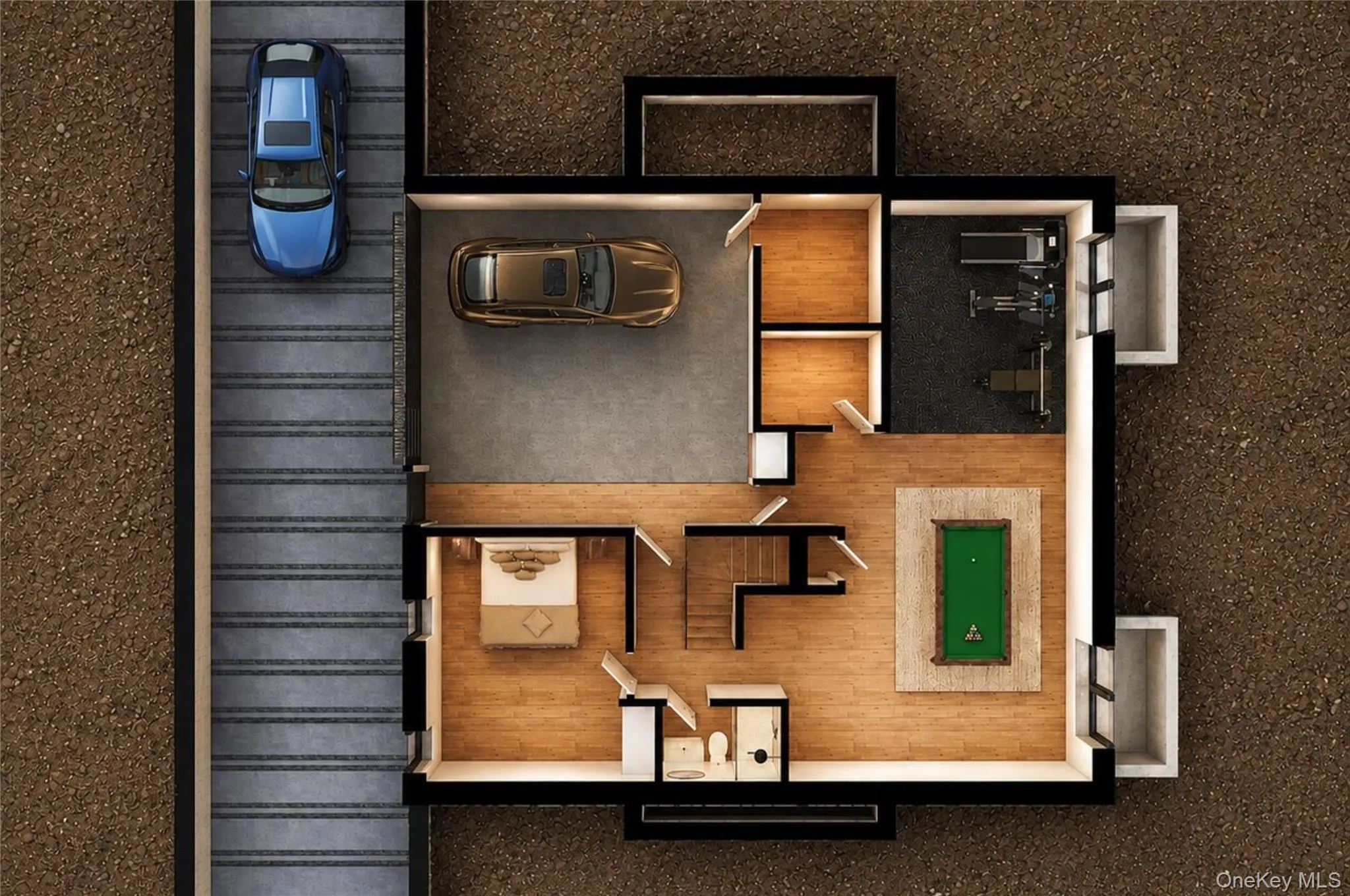 Lower level. Lower level.