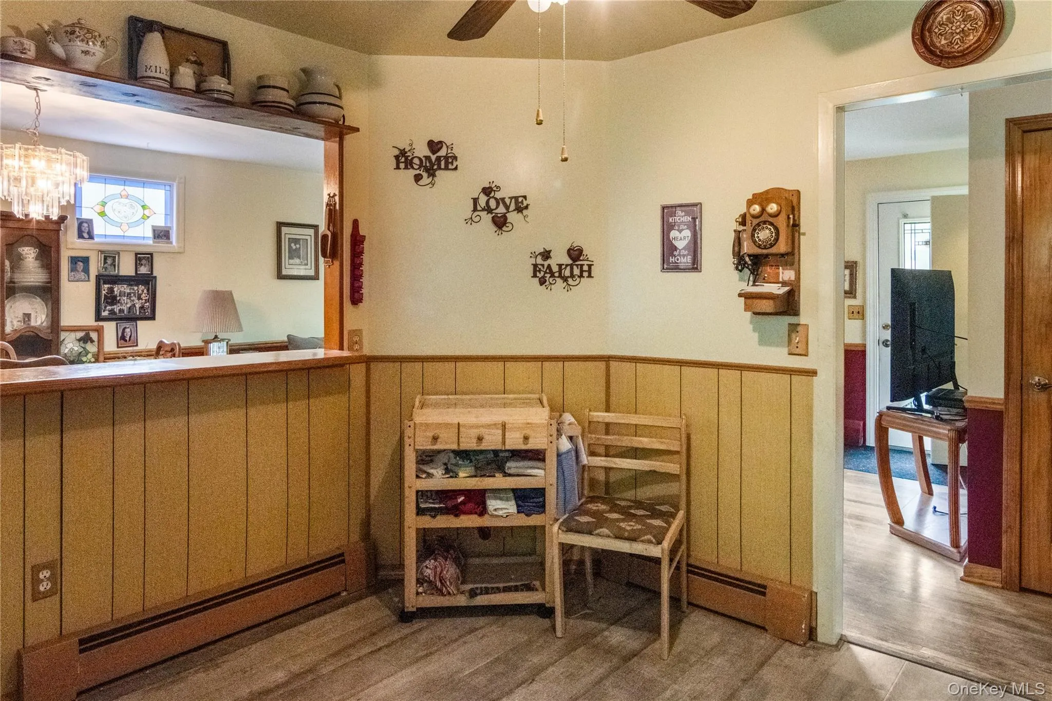 Dining area of the kitchen with view of breakfast bar Dining area of the kitchen with view of breakfast bar