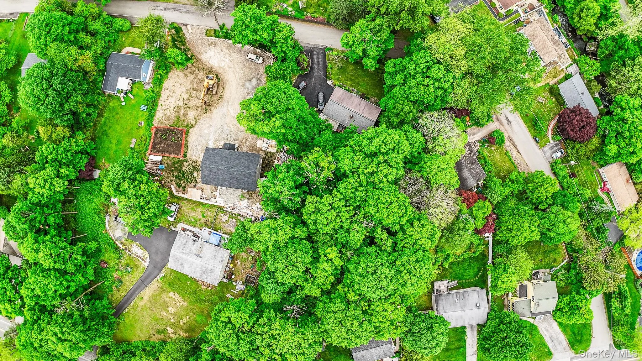 Arial view showing the second lot that comes with the sale Arial view showing the second lot that comes with the sale