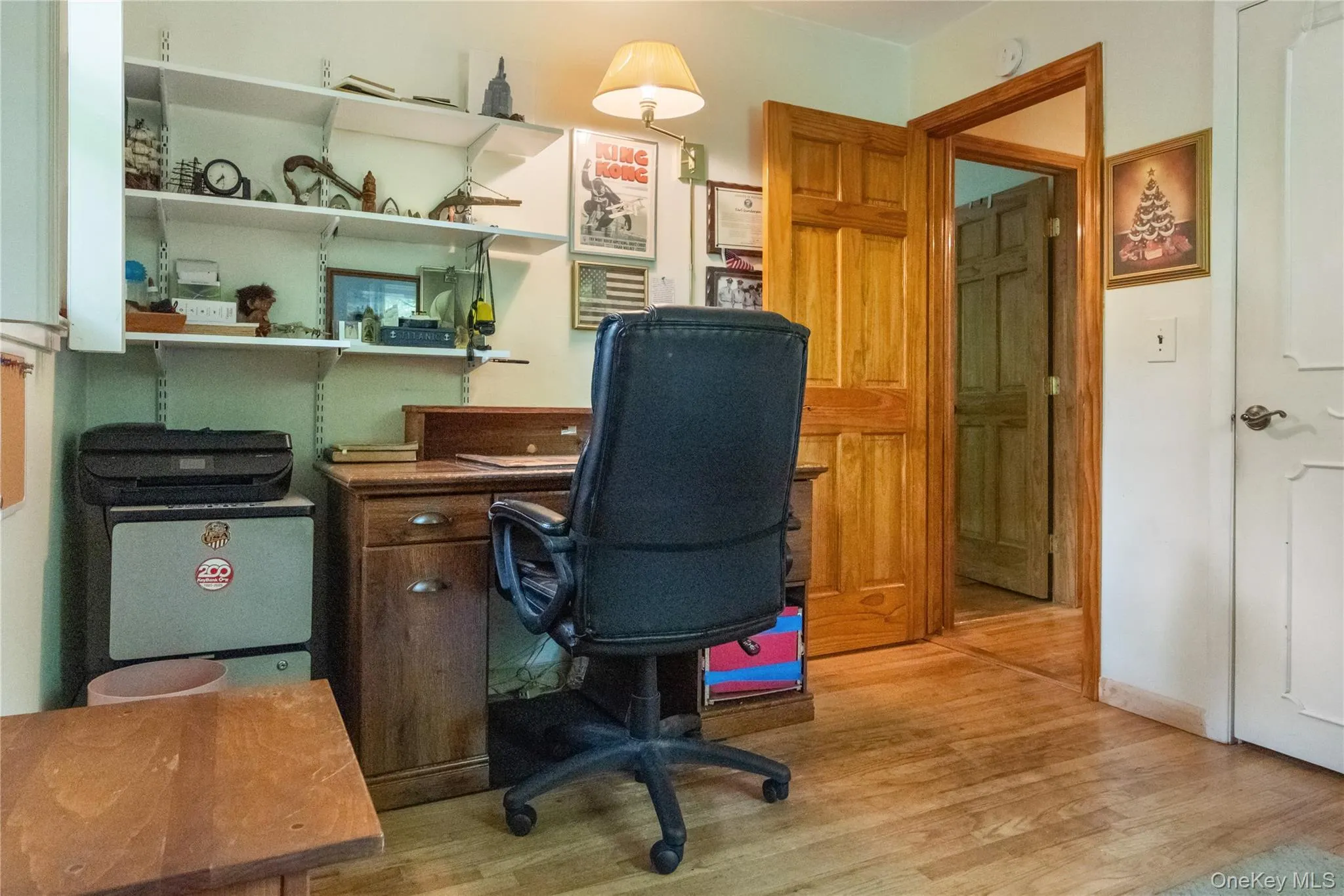 Bedroom #2 being used as an office Bedroom #2 being used as an office