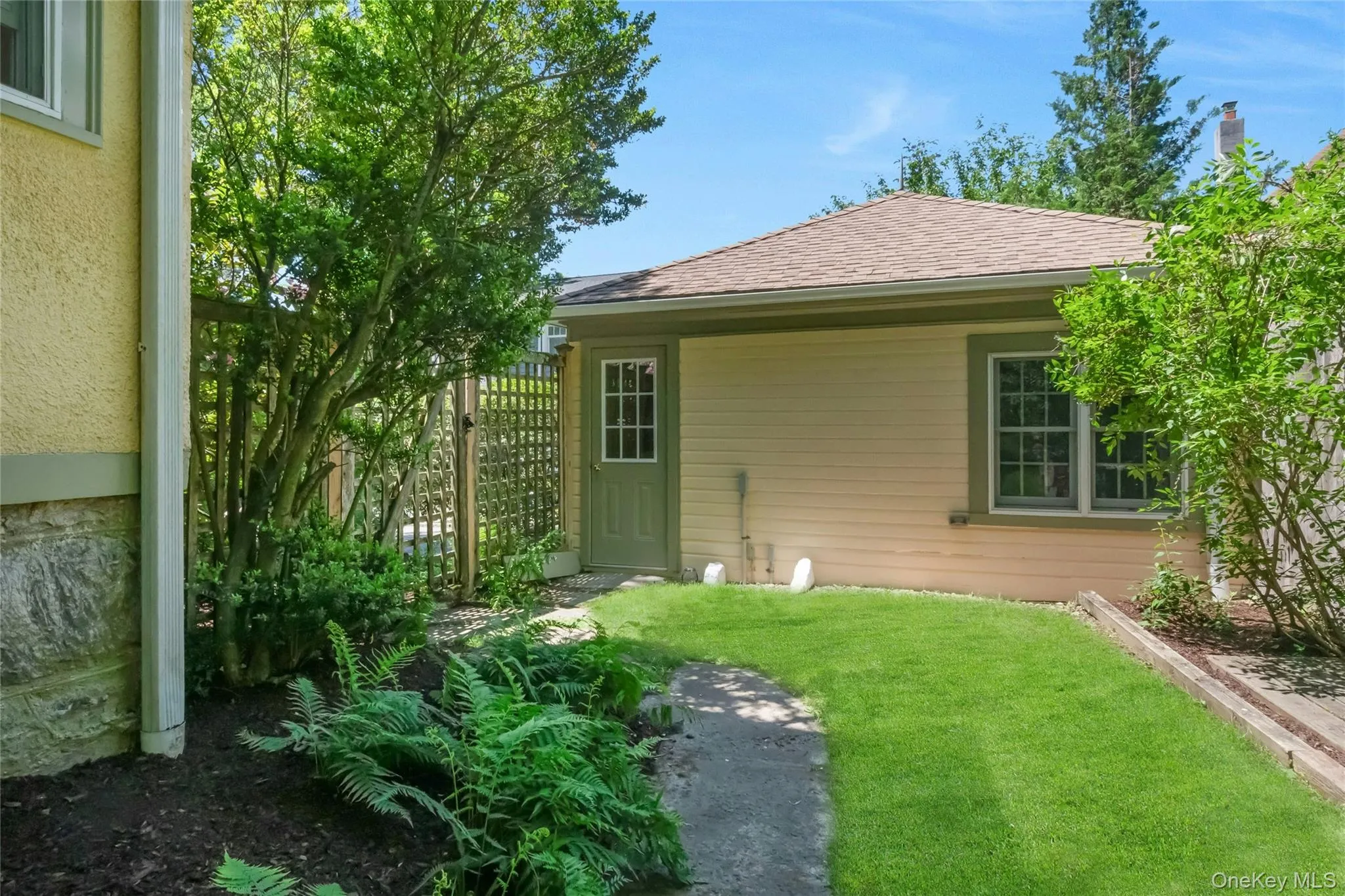 Two car Garage used as an office and bonus living space. Two car Garage used as an office and bonus living space.