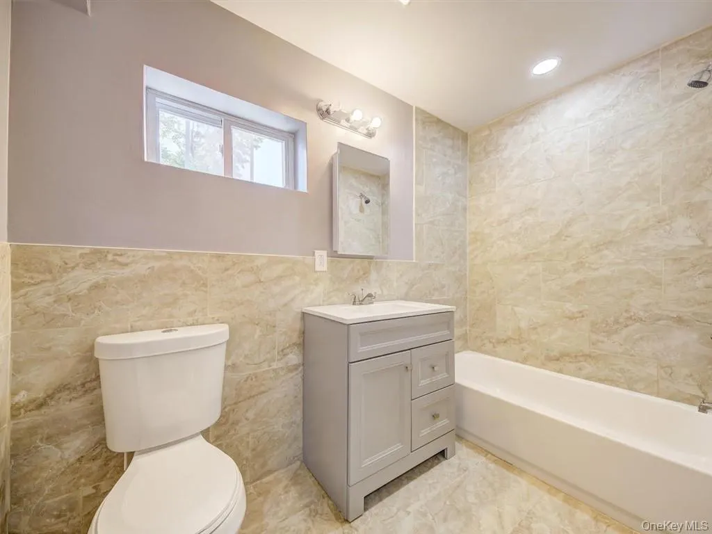 Full Bath on second floor, all newly renovated Full Bath on second floor, all newly renovated